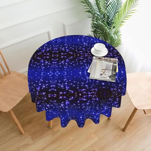 Bright Stars Tischdecke, 152,4 cm, Dekoration, Küche, Esszimmer, Buffet, Partys, Camping Bright Stars Tischdecke, 152,4 cm, Dekoration, Küche, Esszimmer, Buffet, Partys, Camping von Kfjghhl