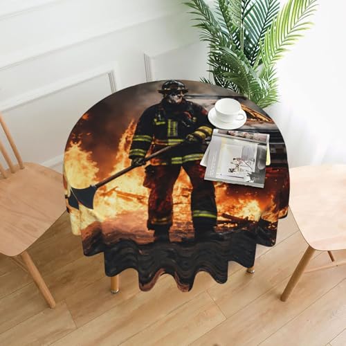 Feuerwehrmann Flamme Tisch 152,4 cm Tischdecke Tischdecke Dekoration Küche Abendessen Buffet Partys Camping Feuerwehrmann Flamme Tisch 152,4 cm Tischdecke Tischdecke Dekoration Küche Abendessen Buffet Partys Camping von Kfjghhl