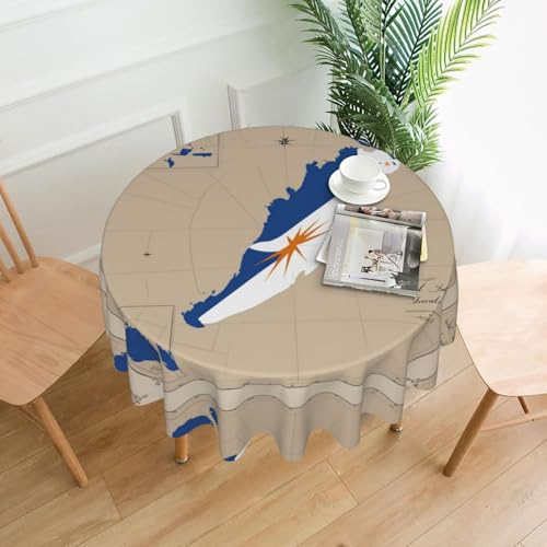 Tischdecke mit Marshallinseln, Flagge, Map03, 152,4 cm, Tischdecke, Dekoration, Küche, Esszimmer, Buffet, Partys, Camping Tischdecke mit Marshallinseln, Flagge, Map03, 152,4 cm, Tischdecke, Dekoration, Küche, Esszimmer, Buffet, Partys, Camping von Kfjghhl