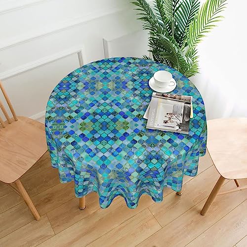 Tischdecke mit Steinmuster, 152,4 cm, Dekoration, Küche, Esszimmer, Buffet, Partys, Camping Tischdecke mit Steinmuster, 152,4 cm, Dekoration, Küche, Esszimmer, Buffet, Partys, Camping von Kfjghhl