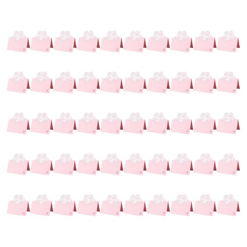 50 Stück herzförmige Namenskarten für Hochzeit, Verlobung, Weihnachten, Abendessen, Party 50 Stück herzförmige Namenskarten für Hochzeit, Verlobung, Weihnachten, Abendessen, Party von Kfwfuaee