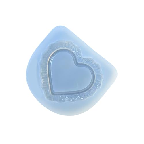 Einfache Freisetzung Silikon Crafting Form Für Harz Charme Schlüsselbund Anhänger Und Dekorative Flüssige Kunstkreationen Schmuck Schimmel von Kfwfuaee