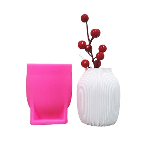 Gestreifte Silikonform für die Herstellung von Make-up-Pinselformen, Make-up-Pinsel-Organizer und Make-up-Pinselhalter von Kfwfuaee