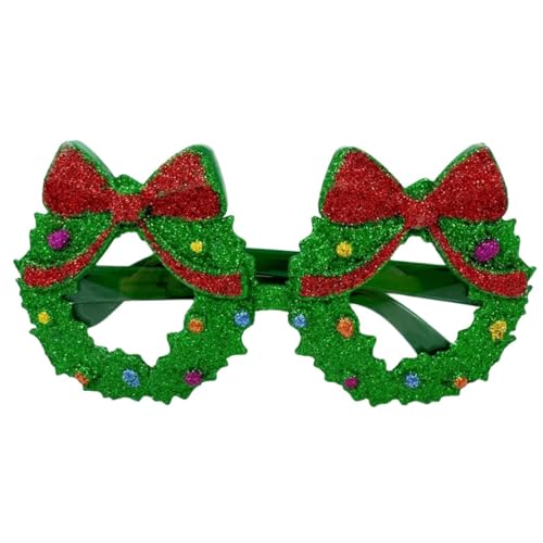 Kfwfuaee Brillenrahmen mit Weihnachtsmann mit Bart-Design, Cartoon-Brillen, Urlaubsfoto-Requisiten Kfwfuaee Brillenrahmen mit Weihnachtsmann mit Bart-Design, Cartoon-Brillen, Urlaubsfoto-Requisiten von Kfwfuaee