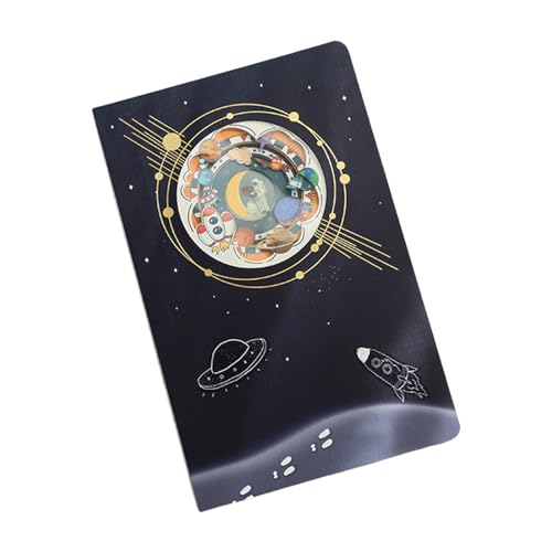 Kfwfuaee Space Wonderland Notebook Journal Notepads 120 Seiten Gepunktete Notizbilder Zeichnungsbuch Für Kinder Erwachsene Schreiben Journaling von Kfwfuaee