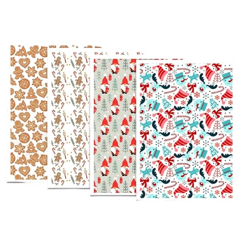 Kfwfuaee Transferpapier aus Ton, wasserlöslich, für Ton, Ohrringe, Schmuckherstellung, 95 x 138 mm, Wasserschiebepapier, 4 Stück Kfwfuaee Transferpapier aus Ton, wasserlöslich, für Ton, Ohrringe, Schmuckherstellung, 95 x 138 mm, Wasserschiebepapier, 4 Stück von Kfwfuaee