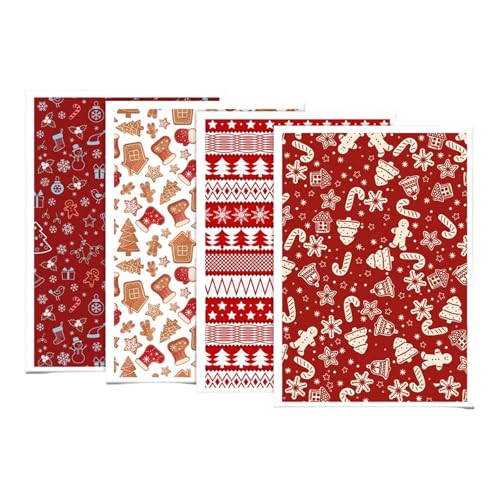 Kfwfuaee Transferpapier aus Ton, wasserlöslich, für Ton, Ohrringe, Schmuckherstellung, 95 x 138 mm, Wasserschiebepapier, 4 Stück Kfwfuaee Transferpapier aus Ton, wasserlöslich, für Ton, Ohrringe, Schmuckherstellung, 95 x 138 mm, Wasserschiebepapier, 4 Stück von Kfwfuaee