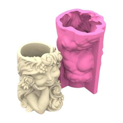 Künstlerischer Blumenpot Silikonform Lebensmittel Sichere Materialien Für Handgefertigte Harzzement Gips Dekorative Pflanzgefäß Silikon Pflanzerform Für Sukkulenten Künstlerischer Blumenpot Silikonform Lebensmittel Sichere Materialien Für Handgefertigte Harzzement Gips Dekorative Pflanzgefäß Silikon Pflanzerform Für Sukkulenten von Kfwfuaee
