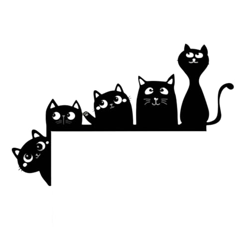 Mehrzweck-Festival-Metall-Katzen-Türaufsatz für Halloween und Weihnachten, Bürodekoration, Wohnaccessoires Mehrzweck-Festival-Metall-Katzen-Türaufsatz für Halloween und Weihnachten, Bürodekoration, Wohnaccessoires von Kfwfuaee