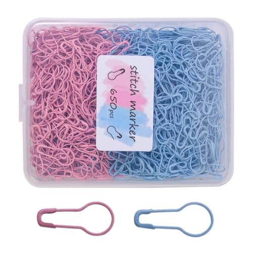 Metallhäkelmarkierungen Stickmarkierungen Strickmarkierungen Strickstifte Birnenform Sicherheitsnadeln Strickwerkzeug Zum Handwerk Zum Handwerk von Kfwfuaee