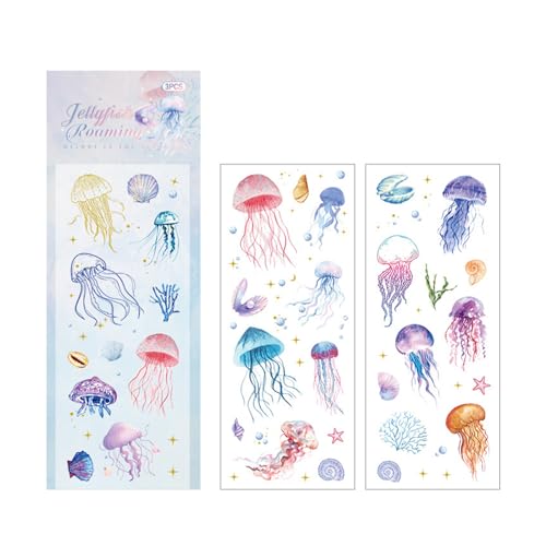 Scrapbooking Aufkleber Kleber Pet Aufkleber Glitzernder Tieraufkleber Für Journal Notebook Wasserflasche Telefon Hülle Laptop Notebook Aufkleber von Kfwfuaee