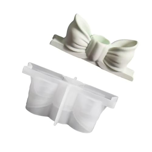 Silikon-Kerzenständer-Formen mit Schleife, Epoxidharz, Silikonformen für die Herstellung von Halter, Teelichthalter, Heimdekoration Silikon-Kerzenständer-Formen mit Schleife, Epoxidharz, Silikonformen für die Herstellung von Halter, Teelichthalter, Heimdekoration von Kfwfuaee