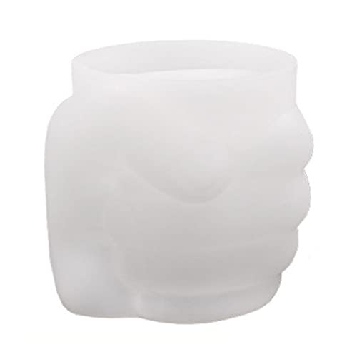 Silikonform Schmuckschmuck Seifenhalter Epoxidguss Schimmel Linke Und Rechte Handfauststifthalter Für Kunsthandwerk Langlebig Geschenk von Kfwfuaee