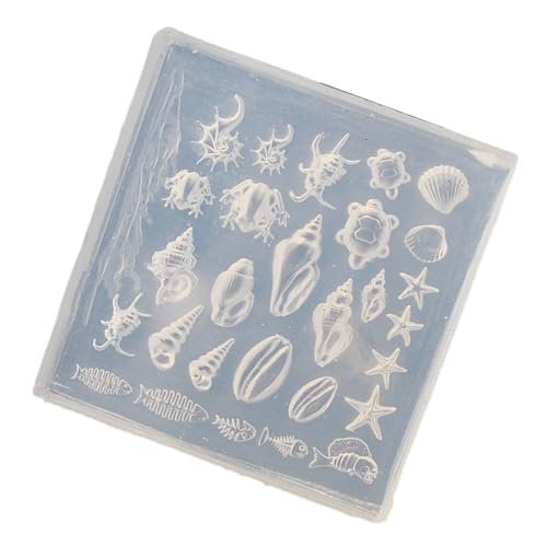 Silikonnägel Kunstform Accessoire Schimmel Nägel Dekoratives Schimmel Sea Thema Silikon Textur Perfekt Für Verschiedene Nägeltypen von Kfwfuaee