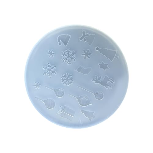 Wiederverwendbarer Winter Schneeflocken Silikonform Für Epoxidharzkunst Weihnachtsdekorationen Und Geschenkzubehör Schneeflockenform Craft Tools von Kfwfuaee