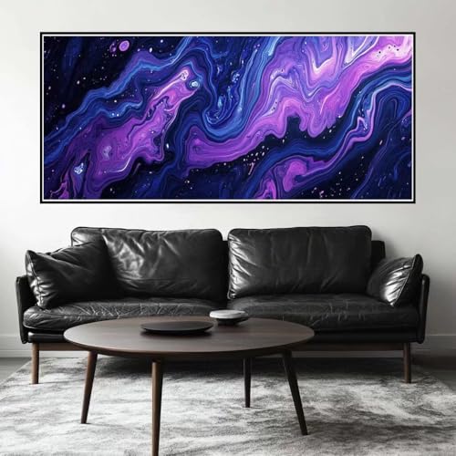 Malen Nach Zahlen Abstrakt Malen Nach Zahlen Erwachsene Kunst, 190 X 95 cm XXL Groß Acrylfarben Ölgemälde, DIY Malen Nach Zahlen Kinder Anfänger Paint by Numbers Set für Wand Dekor (Ohne Rahmen) -H507 von Kggyele