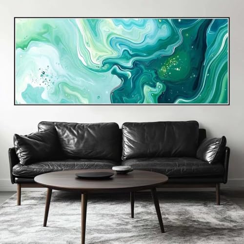 Malen Nach Zahlen Abstrakt Malen Nach Zahlen Erwachsene Kunst, 200 X 80 cm XXL Groß Acrylfarben Ölgemälde, DIY Malen Nach Zahlen Kinder Anfänger Paint by Numbers Set für Wand Dekor (Ohne Rahmen) -H366 von Kggyele