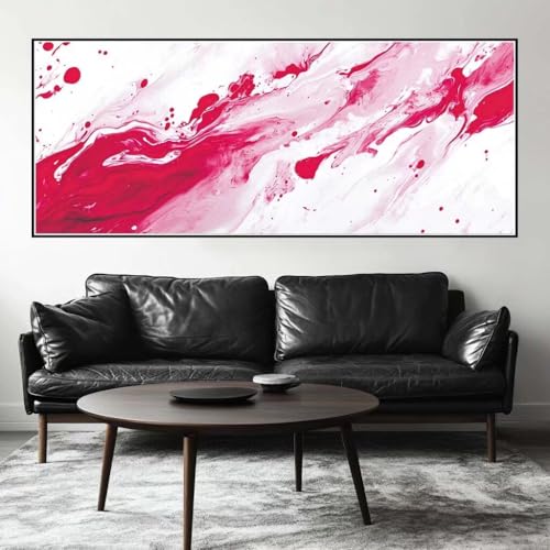 Malen Nach Zahlen Abstrakt Malen Nach Zahlen Erwachsene Kunst, 200 X 80 cm XXL Groß Acrylfarben Ölgemälde, DIY Malen Nach Zahlen Kinder Anfänger Paint by Numbers Set für Wand Dekor (Ohne Rahmen) -H876 von Kggyele