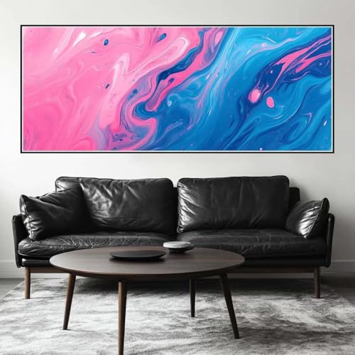 Malen Nach Zahlen Abstrakt Malen Nach Zahlen Erwachsene Kunst, 225 X 90 cm XXL Groß Acrylfarben Ölgemälde, DIY Malen Nach Zahlen Kinder Anfänger Paint by Numbers Set für Wand Dekor (Ohne Rahmen) -H212 von Kggyele