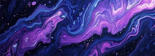 Malen Nach Zahlen Abstrakt Malen Nach Zahlen Erwachsene Kunst, 75x225 cm XXL Groß Acrylfarben Ölgemälde, DIY Malen Nach Zahlen Kinder Anfänger Paint by Numbers Set für Wand Dekor (Ohne Rahmen) -H507 von Kggyele