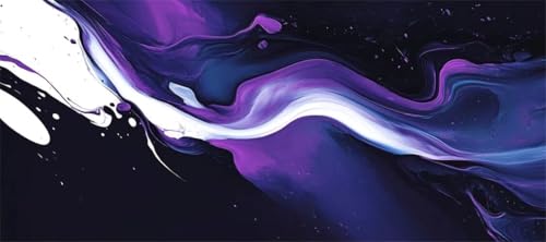 Malen Nach Zahlen Abstrakt Malen Nach Zahlen Erwachsene Marmor, 50 X 25 cm XXL Groß Acrylfarben Ölgemälde, DIY Malen Nach Zahlen Kinder Anfänger Paint by Numbers Set für Wand Dekor (Ohne Rahmen) -H160 von Kggyele