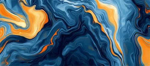 Malen Nach Zahlen Abstrakt Malen Nach Zahlen Erwachsene Vintage, 190 X 95 cm XXL Groß Acrylfarben Ölgemälde, DIY Malen Nach Zahlen Kinder Anfänger Set Bastelset für Wand Dekor (Ohne Rahmen) -H244 von Kggyele