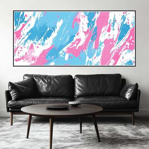 Malen Nach Zahlen Abstrakt Malen Nach Zahlen Erwachsene Vintage, 50 X 25 cm XXL Groß Acrylfarben Ölgemälde, DIY Malen Nach Zahlen Kinder Anfänger Paint by Numbers Set für Wand Dekor (Ohne Rahmen)-H636 Malen Nach Zahlen Abstrakt Malen Nach Zahlen Erwachsene Vintage, 50 X 25 cm XXL Groß Acrylfarben Ölgemälde, DIY Malen Nach Zahlen Kinder Anfänger Paint by Numbers Set für Wand Dekor (Ohne Rahmen)-H636 von Kggyele