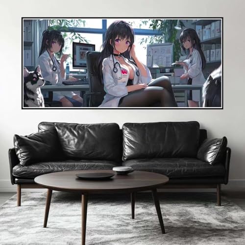 Malen Nach Zahlen Anime Malen Nach Zahlen Erwachsene Arzt, 70 X 35 cm XXL Groß Acrylfarben Ölgemälde, DIY Malen Nach Zahlen Kinder Anfänger Paint by Numbers Adult Set für Wand Dekor (Ohne Rahmen)-H689 Malen Nach Zahlen Anime Malen Nach Zahlen Erwachsene Arzt, 70 X 35 cm XXL Groß Acrylfarben Ölgemälde, DIY Malen Nach Zahlen Kinder Anfänger Paint by Numbers Adult Set für Wand Dekor (Ohne Rahmen)-H689 von Kggyele