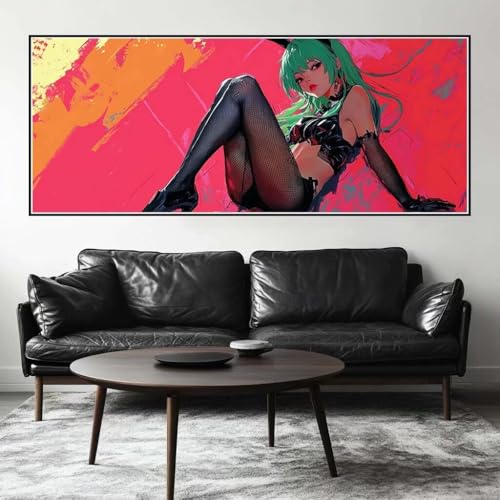 Malen Nach Zahlen Anime Malen Nach Zahlen Erwachsene Göttin, 200 X 80 cm XXL Groß Acrylfarben Ölgemälde, DIY Malen Nach Zahlen Kinder Anfänger Paint by Numbers Set für Wand Dekor (Ohne Rahmen) -H896 von Kggyele