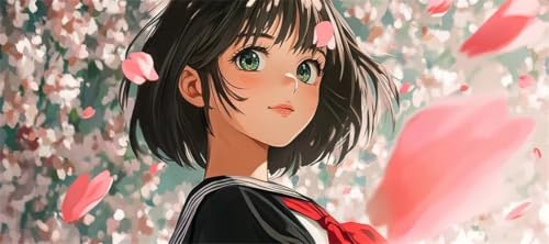 Malen Nach Zahlen Anime Malen Nach Zahlen Erwachsene Prinzessin, 190 X 95 cm XXL Groß Acrylfarben Ölgemälde, DIY Malen Nach Zahlen Kinder Anfänger Set Bastelset für Wand Dekor (Ohne Rahmen) -H412 von Kggyele