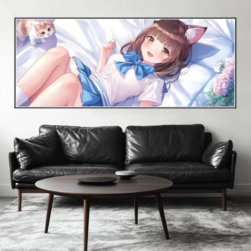 Malen Nach Zahlen Anime Malen Nach Zahlen Erwachsene Prinzessin, 250 X 100 cm XXL Groß Acrylfarben Ölgemälde, DIY Malen Nach Zahlen Kinder Anfänger Set Bastelset für Wand Dekor (Ohne Rahmen) -H232 von Kggyele