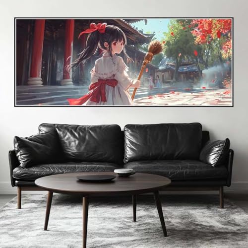 Malen Nach Zahlen Anime Malen Nach Zahlen Erwachsene Prinzessin, 250 X 100 cm XXL Groß Acrylfarben Ölgemälde, DIY Malen Nach Zahlen Kinder Anfänger Set Bastelset für Wand Dekor (Ohne Rahmen) -H379 von Kggyele