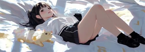 Malen Nach Zahlen Anime Malen Nach Zahlen Erwachsene Prinzessin, 85x255 cm XXL Groß Acrylfarben Ölgemälde, DIY Malen Nach Zahlen Kinder Anfänger Set Bastelset für Wand Dekor (Ohne Rahmen) -H772 von Kggyele