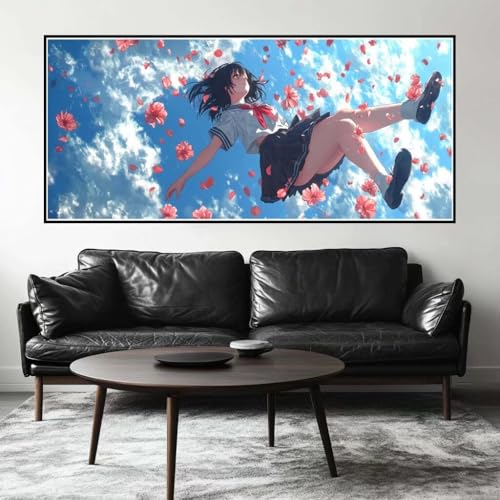Malen Nach Zahlen Anime Malen Nach Zahlen Erwachsene Schönheit, 90 X 45 cm XXL Groß Acrylfarben Ölgemälde, DIY Malen Nach Zahlen Kinder Anfänger Paint by Numbers Set für Wand Dekor (Ohne Rahmen)-H563 Malen Nach Zahlen Anime Malen Nach Zahlen Erwachsene Schönheit, 90 X 45 cm XXL Groß Acrylfarben Ölgemälde, DIY Malen Nach Zahlen Kinder Anfänger Paint by Numbers Set für Wand Dekor (Ohne Rahmen)-H563 von Kggyele