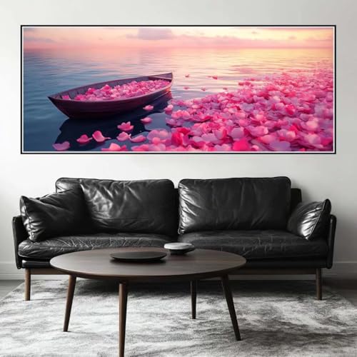 Malen Nach Zahlen Blume Malen Nach Zahlen Erwachsene Boot, 100 X 40 cm XXL Groß Acrylfarben Ölgemälde, DIY Malen Nach Zahlen Kinder Anfänger Paint by Numbers Adult Set für Wand Dekor(Ohne Rahmen)-H441 Malen Nach Zahlen Blume Malen Nach Zahlen Erwachsene Boot, 100 X 40 cm XXL Groß Acrylfarben Ölgemälde, DIY Malen Nach Zahlen Kinder Anfänger Paint by Numbers Adult Set für Wand Dekor(Ohne Rahmen)-H441 von Kggyele