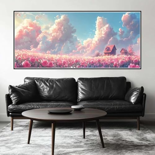Malen Nach Zahlen Blumenfeld Malen Nach Zahlen Erwachsene Baum, 190 X 95 cm XXL Groß Acrylfarben Ölgemälde, DIY Malen Nach Zahlen Kinder Anfänger Paint by Numbers Set für Wand Dekor (Ohne Rahmen)-H475 Malen Nach Zahlen Blumenfeld Malen Nach Zahlen Erwachsene Baum, 190 X 95 cm XXL Groß Acrylfarben Ölgemälde, DIY Malen Nach Zahlen Kinder Anfänger Paint by Numbers Set für Wand Dekor (Ohne Rahmen)-H475 von Kggyele