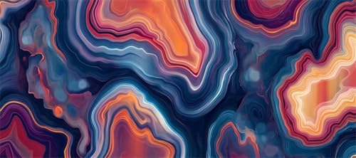 Malen Nach Zahlen Bunt Malen Nach Zahlen Erwachsene Abstrakt, 170 X 85 cm XXL Groß Acrylfarben Ölgemälde, DIY Malen Nach Zahlen Kinder Anfänger Paint by Numbers Set für Wand Dekor (Ohne Rahmen) -H163 von Kggyele