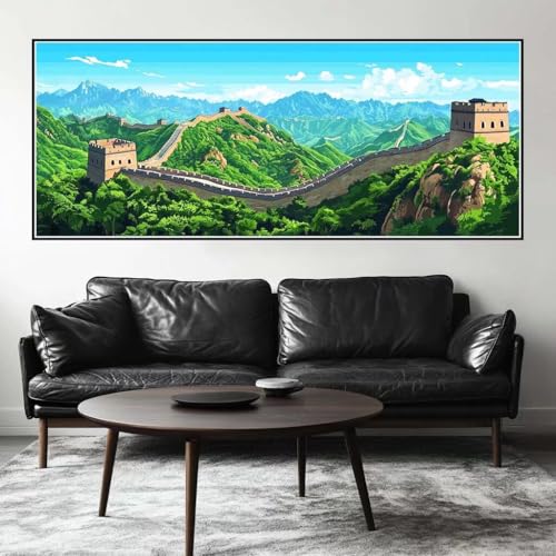 Malen Nach Zahlen China Malen Nach Zahlen Erwachsene Landschaft, 100 X 40 cm XXL Groß Acrylfarben Ölgemälde, DIY Malen Nach Zahlen Kinder Anfänger Paint by Numbers Set für Wand Dekor(Ohne Rahmen)-H208 Malen Nach Zahlen China Malen Nach Zahlen Erwachsene Landschaft, 100 X 40 cm XXL Groß Acrylfarben Ölgemälde, DIY Malen Nach Zahlen Kinder Anfänger Paint by Numbers Set für Wand Dekor(Ohne Rahmen)-H208 von Kggyele