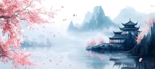 Malen Nach Zahlen China Malen Nach Zahlen Erwachsene Landschaft, 50 X 25 cm XXL Groß Acrylfarben Ölgemälde, DIY Malen Nach Zahlen Kinder Anfänger Paint by Numbers Set für Wand Dekor (Ohne Rahmen)-H252 Malen Nach Zahlen China Malen Nach Zahlen Erwachsene Landschaft, 50 X 25 cm XXL Groß Acrylfarben Ölgemälde, DIY Malen Nach Zahlen Kinder Anfänger Paint by Numbers Set für Wand Dekor (Ohne Rahmen)-H252 von Kggyele