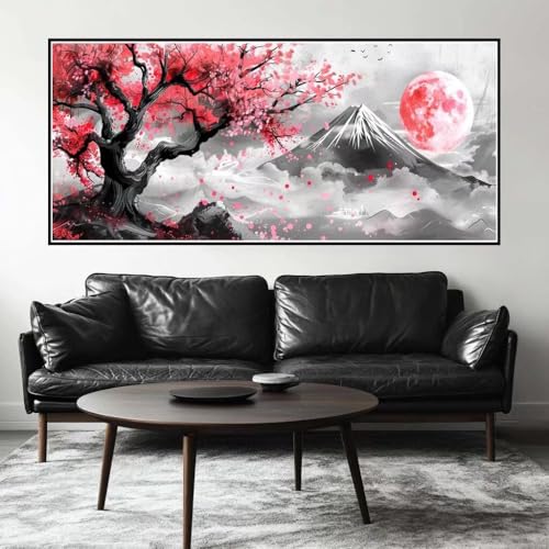 Malen Nach Zahlen Fuji Malen Nach Zahlen Erwachsene Landschaft, 130 X 65 cm XXL Groß Acrylfarben Ölgemälde, DIY Malen Nach Zahlen Kinder Anfänger Paint by Numbers Set für Wand Dekor (Ohne Rahmen)-H478 Malen Nach Zahlen Fuji Malen Nach Zahlen Erwachsene Landschaft, 130 X 65 cm XXL Groß Acrylfarben Ölgemälde, DIY Malen Nach Zahlen Kinder Anfänger Paint by Numbers Set für Wand Dekor (Ohne Rahmen)-H478 von Kggyele