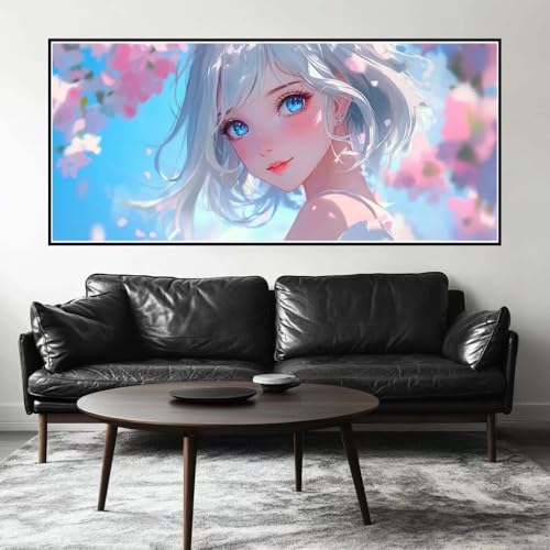 Malen Nach Zahlen Göttin Malen Nach Zahlen Erwachsene Prinzessin, 90 X 45 cm XXL Groß Acrylfarben Ölgemälde, DIY Malen Nach Zahlen Kinder Anfänger Set Bastelset für Wand Dekor (Ohne Rahmen) -H498 von Kggyele