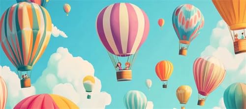 Malen Nach Zahlen Heißluftballon Malen Nach Zahlen Erwachsene Himmel, 170 X 85 cm XXL Groß Acrylfarben Ölgemälde, DIY Malen Nach Zahlen Kinder Anfänger Set Bastelset für Wand Dekor (Ohne Rahmen) -H215 Malen Nach Zahlen Heißluftballon Malen Nach Zahlen Erwachsene Himmel, 170 X 85 cm XXL Groß Acrylfarben Ölgemälde, DIY Malen Nach Zahlen Kinder Anfänger Set Bastelset für Wand Dekor (Ohne Rahmen) -H215 von Kggyele