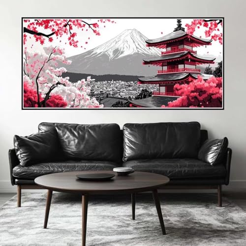 Malen Nach Zahlen Japan Malen Nach Zahlen Erwachsene Landschaft, 50 X 25 cm XXL Groß Acrylfarben Ölgemälde, DIY Malen Nach Zahlen Kinder Anfänger Paint by Numbers Set für Wand Dekor (Ohne Rahmen)-H747 Malen Nach Zahlen Japan Malen Nach Zahlen Erwachsene Landschaft, 50 X 25 cm XXL Groß Acrylfarben Ölgemälde, DIY Malen Nach Zahlen Kinder Anfänger Paint by Numbers Set für Wand Dekor (Ohne Rahmen)-H747 von Kggyele