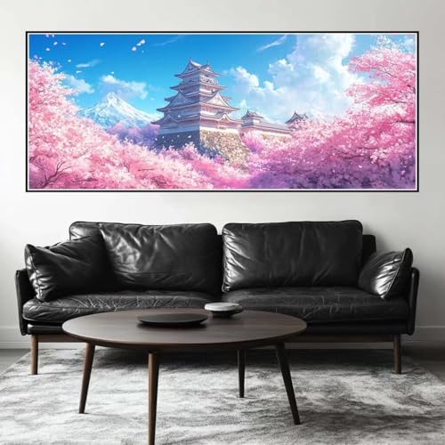 Malen Nach Zahlen Kirschblüte Malen Nach Zahlen Erwachsene Landschaft, 200 X 80 cm XXL Groß Acrylfarben Ölgemälde, DIY Malen Nach Zahlen Kinder Anfänger Set Bastelset für Wand Dekor (Ohne Rahmen)-H248 Malen Nach Zahlen Kirschblüte Malen Nach Zahlen Erwachsene Landschaft, 200 X 80 cm XXL Groß Acrylfarben Ölgemälde, DIY Malen Nach Zahlen Kinder Anfänger Set Bastelset für Wand Dekor (Ohne Rahmen)-H248 von Kggyele