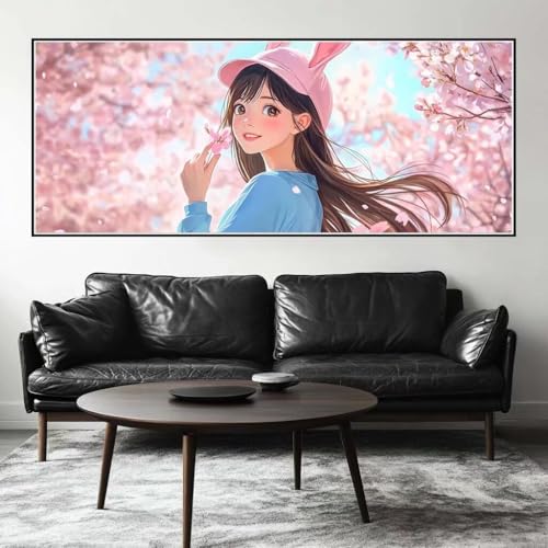Malen Nach Zahlen Kirschblüte Malen Nach Zahlen Erwachsene Schönheit, 75 X 30 cm XXL Groß Acrylfarben Ölgemälde, DIY Malen Nach Zahlen Kinder Anfänger Set Bastelset für Wand Dekor (Ohne Rahmen) -H445 Malen Nach Zahlen Kirschblüte Malen Nach Zahlen Erwachsene Schönheit, 75 X 30 cm XXL Groß Acrylfarben Ölgemälde, DIY Malen Nach Zahlen Kinder Anfänger Set Bastelset für Wand Dekor (Ohne Rahmen) -H445 von Kggyele
