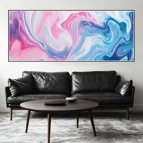 Malen Nach Zahlen Kunst Malen Nach Zahlen Erwachsene Abstrakt, 75 X 30 cm XXL Groß Acrylfarben Ölgemälde, DIY Malen Nach Zahlen Kinder Anfänger Paint by Numbers Set für Wand Dekor (Ohne Rahmen) -H500 von Kggyele