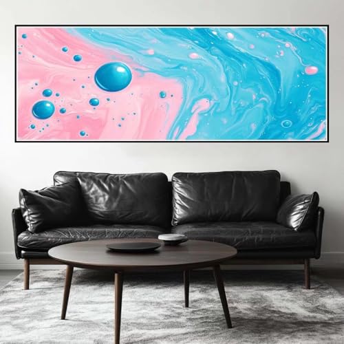 Malen Nach Zahlen Kunst Malen Nach Zahlen Erwachsene Abstrakt, 85x255 cm XXL Groß Acrylfarben Ölgemälde, DIY Malen Nach Zahlen Kinder Anfänger Paint by Numbers Set für Wand Dekor (Ohne Rahmen) -H325 von Kggyele