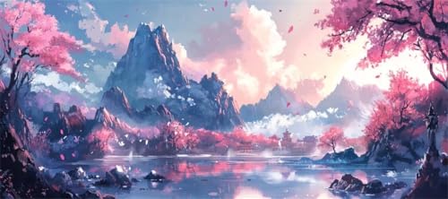 Malen Nach Zahlen Landschaft Malen Nach Zahlen Erwachsene Berg, 190 X 95 cm XXL Groß Acrylfarben Ölgemälde, DIY Malen Nach Zahlen Kinder Anfänger Paint by Numbers Set für Wand Dekor (Ohne Rahmen)-H398 Malen Nach Zahlen Landschaft Malen Nach Zahlen Erwachsene Berg, 190 X 95 cm XXL Groß Acrylfarben Ölgemälde, DIY Malen Nach Zahlen Kinder Anfänger Paint by Numbers Set für Wand Dekor (Ohne Rahmen)-H398 von Kggyele