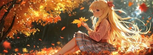 Malen Nach Zahlen Prinzessin Malen Nach Zahlen Erwachsene Anime, 35x105 cm XXL Groß Acrylfarben Ölgemälde, DIY Malen Nach Zahlen Kinder Anfänger Paint by Numbers Set für Wand Dekor(Ohne Rahmen)-H994 von Kggyele