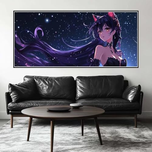 Malen Nach Zahlen Prinzessin Malen Nach Zahlen Erwachsene Fee, 170 X 85 cm XXL Groß Acrylfarben Ölgemälde, DIY Malen Nach Zahlen Kinder Anfänger Paint by Numbers Set für Wand Dekor (Ohne Rahmen) -H455 von Kggyele
